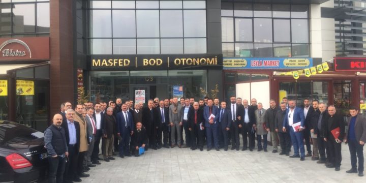 MASFED İL BAŞKAN VE TEMSİLCİLERİ ANKARA’DA TOPLANDI