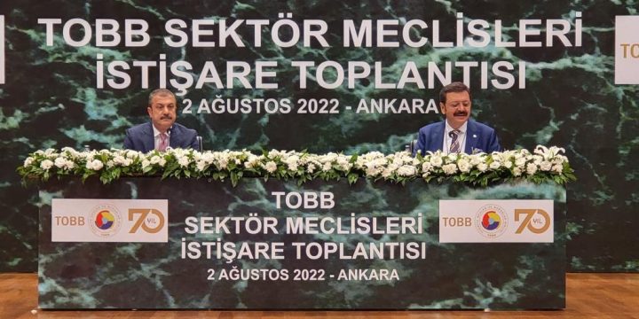 Masfed Chairman Aydın Erkoç and the accompanying delegation attended the Sector Assemblies Consultation Meeting organized by TOBB and expressed their problems and solution suggestions regarding the automotive industry.
